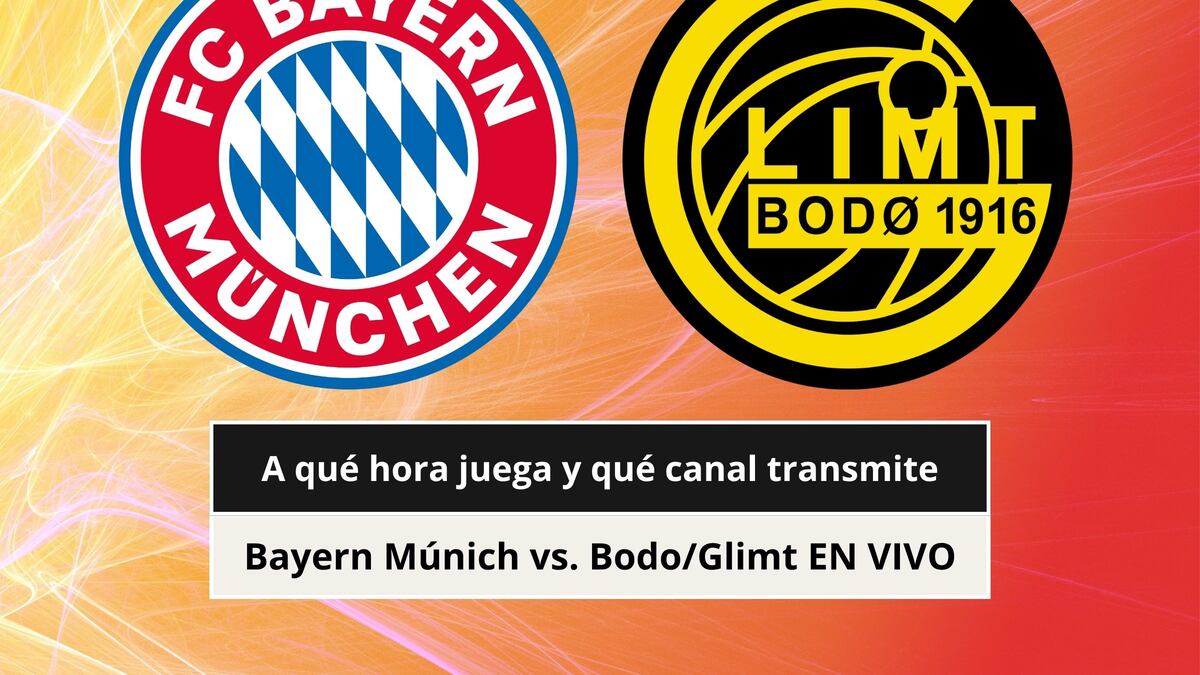 ¿A qué hora juega y qué canal transmite Bayern Múnich vs. Bodo/Glimt EN VIVO hoy por Champions League 2026 en México, EE.UU. y España?