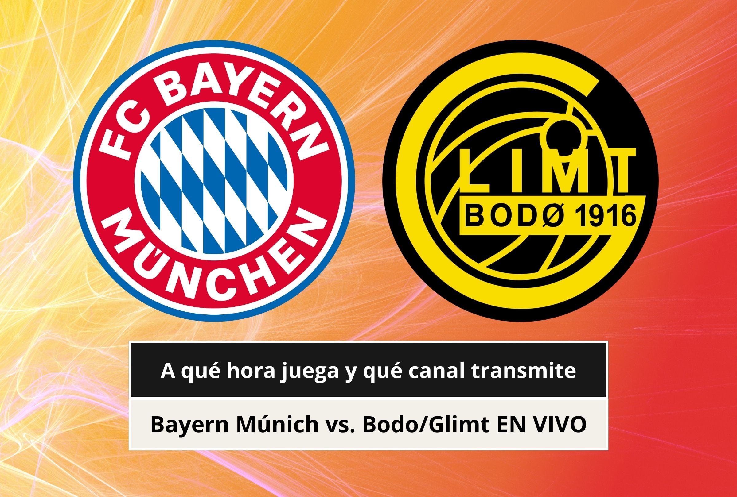 Revisa esta nota para que sepas a qué hora inicia y qué canal transmite el Bayern Múnich vs. Bodo/Glimt por la Champions League 2026-27. (Foto: Composición Canva - Gestión Mix)