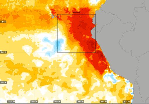 Se espera que El Niño costero (región Niño 1+2) continúe hasta fines de verano de 2023, como consecuencia de la evolución del El Nino en el Pacífico central y a la variabilidad de las condiciones climáticas regionales.(Foto: Senamhi)