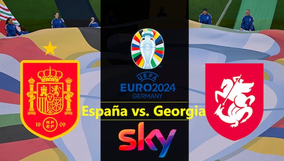 Sigue aquí SKY Sports EN VIVO y vía Streaming ONLINE el partido entre España vs Georgia por los octavos de final de la Eurocopa 2024. | Foto: AFP|UEFA / Composición: Héctor Honores