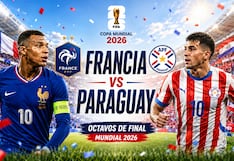 ▷ ¿A qué hora se juega y por qué canales transmiten Francia vs. Paraguay EN VIVO hoy por los octavos de final el Mundial 2026?