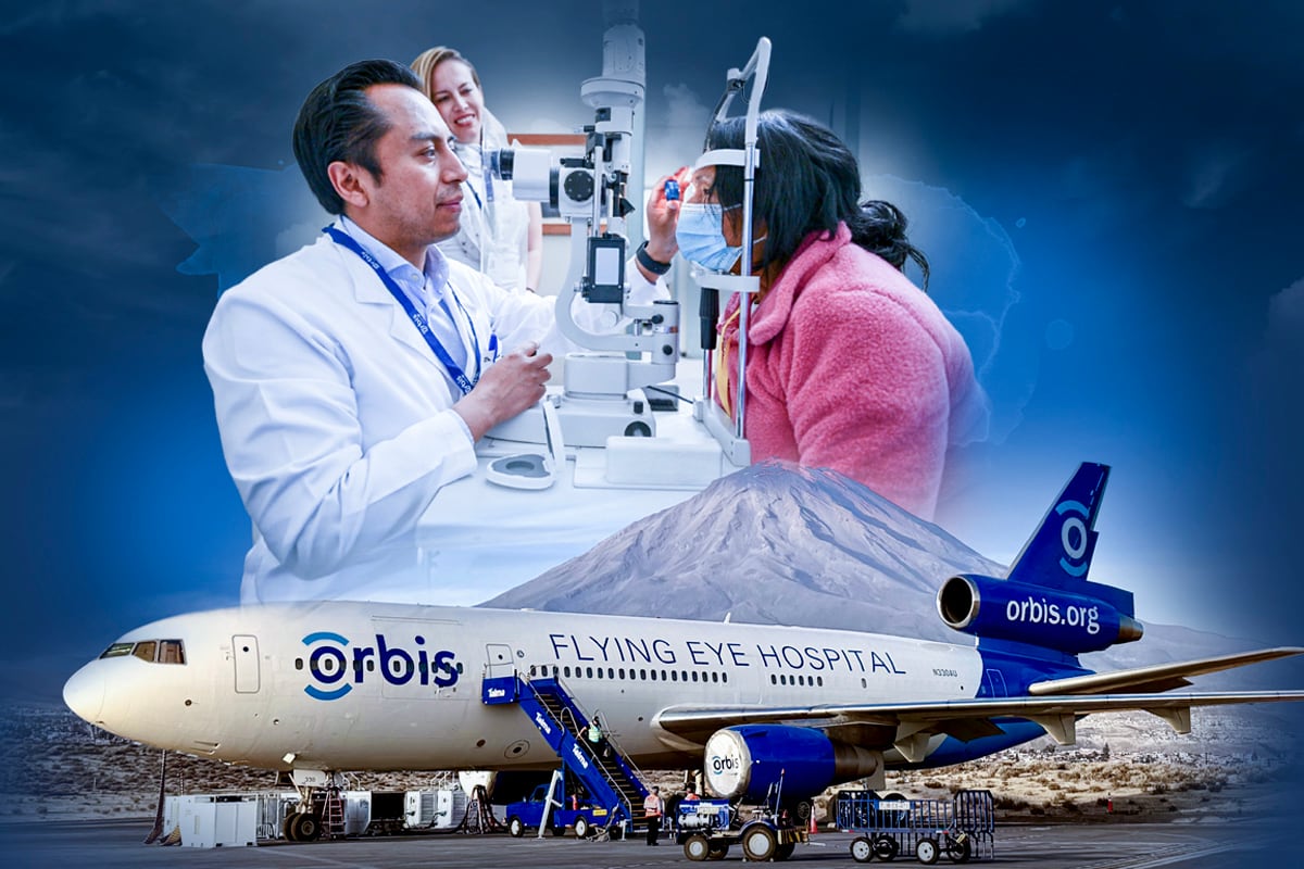 El impacto de Orbis en sus visitas a países como el Perú. | Cortesía de Orbis