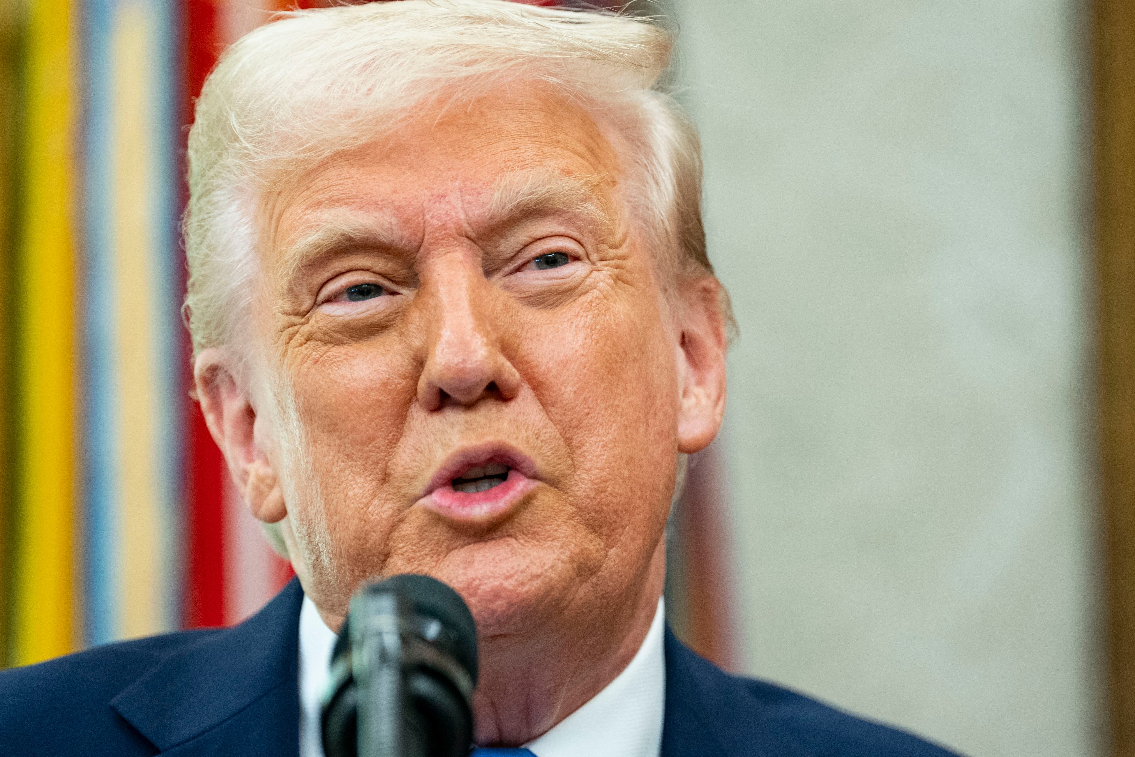 Donald Trump, presidente de los Estados Unidos. Foto: Difusión.