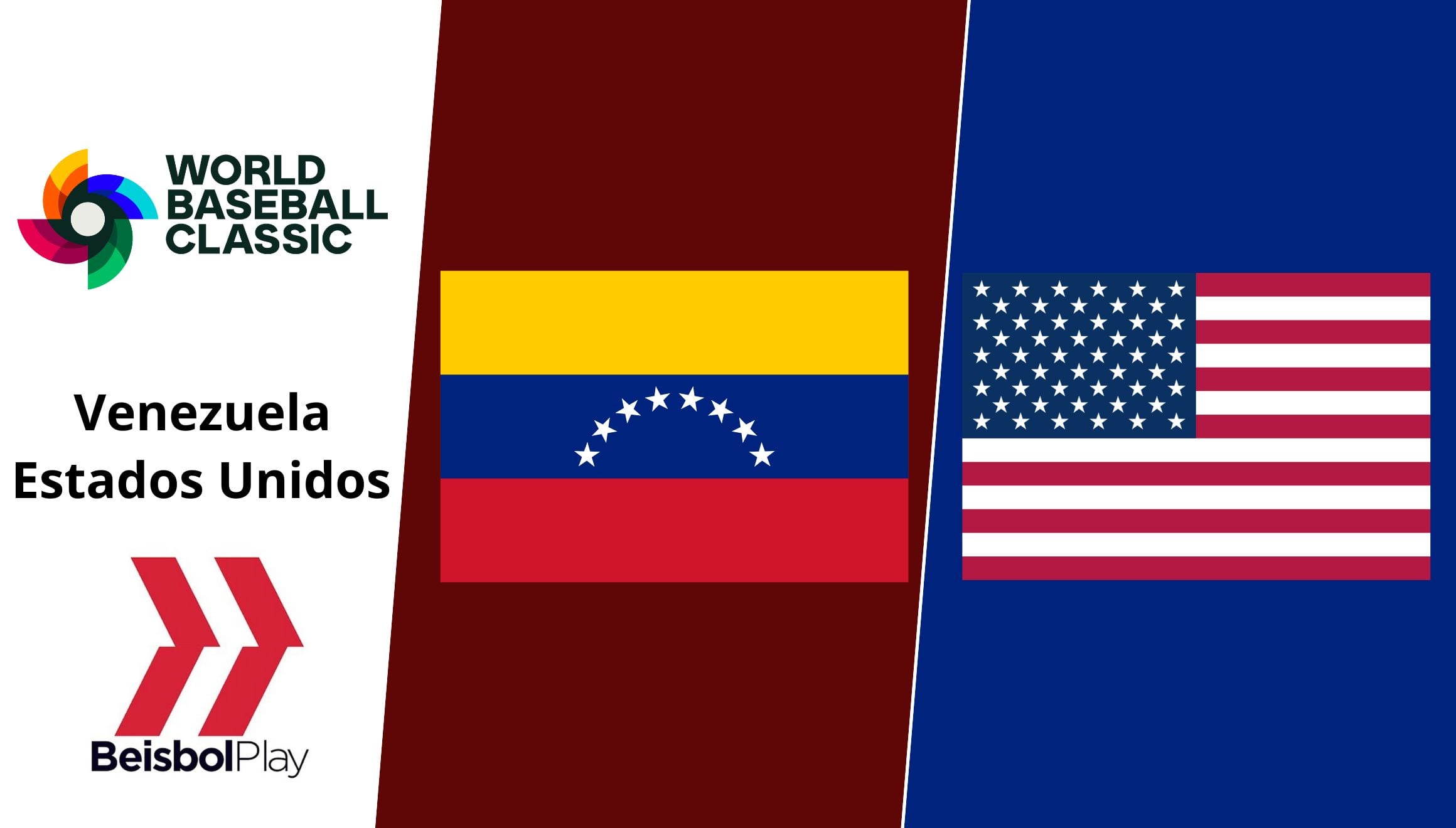 Beisbolplay transmite la final entre Venezuela vs. USA este martes 17 de marzo por el Clásico Mundial de Béisbol 2026 desde Miami, Florida. (Foto: Composición Gestión Mix)