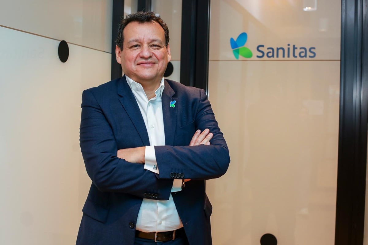 Carlos Chavarriaga, gerente general de Sanitas Perú. (Foto: Violeta Ayasta - GEC)
