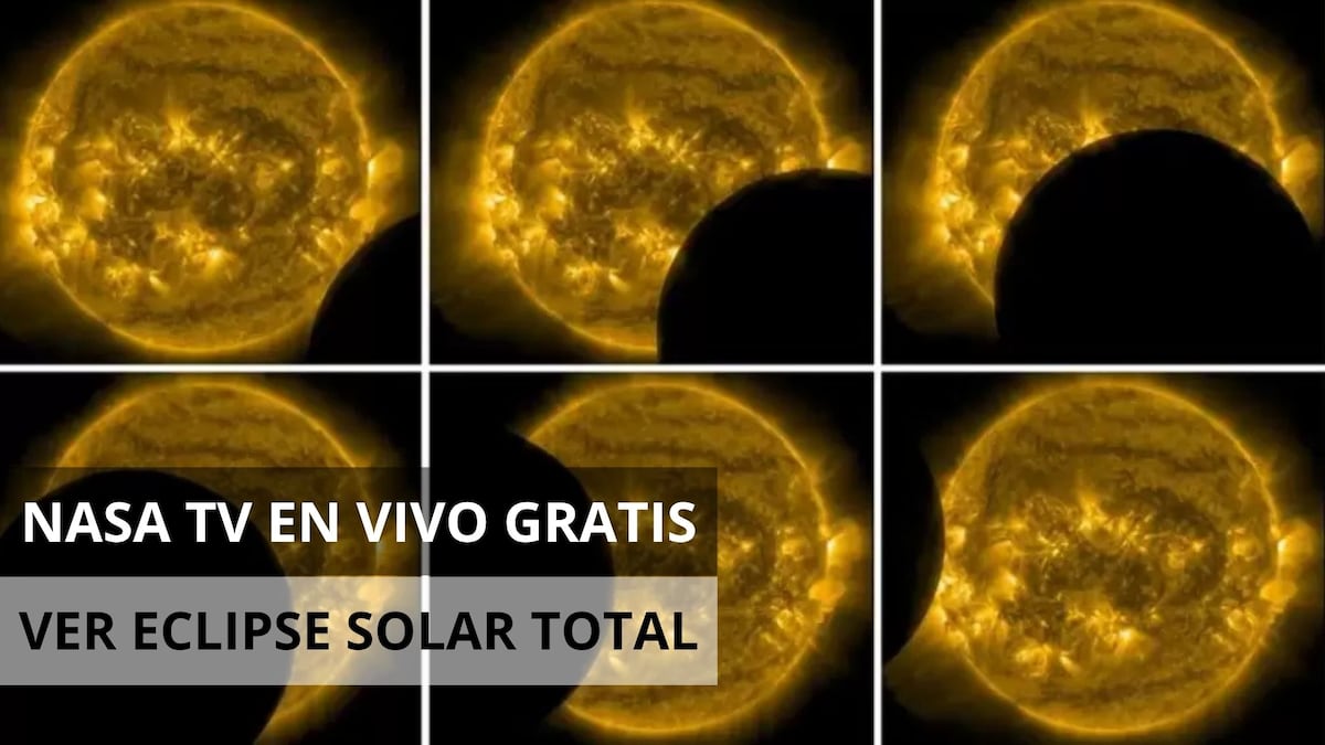 🔆 NASA TV EN VIVO GRATIS - ver el eclipse solar total hoy, 12 de agosto, en Estados Unidos y España