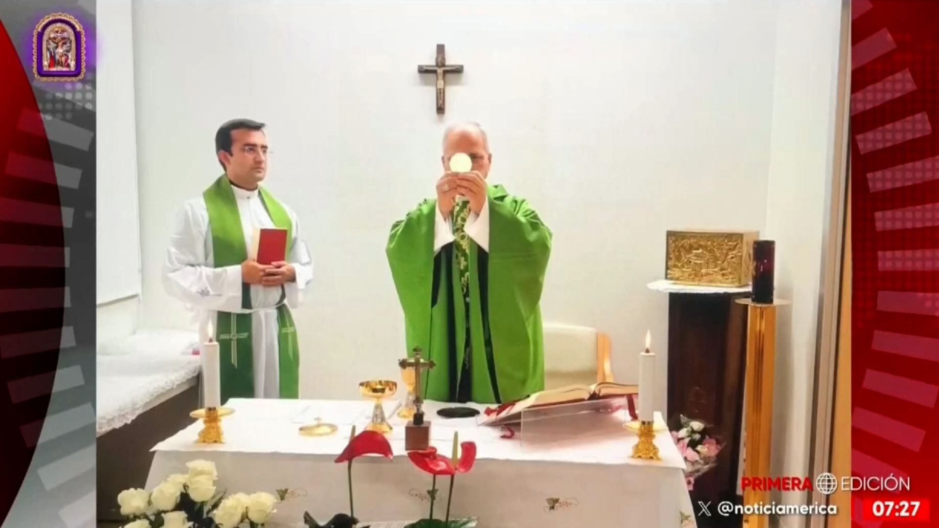 Papa León XIV agradece a médicos y muestra signos de recuperación