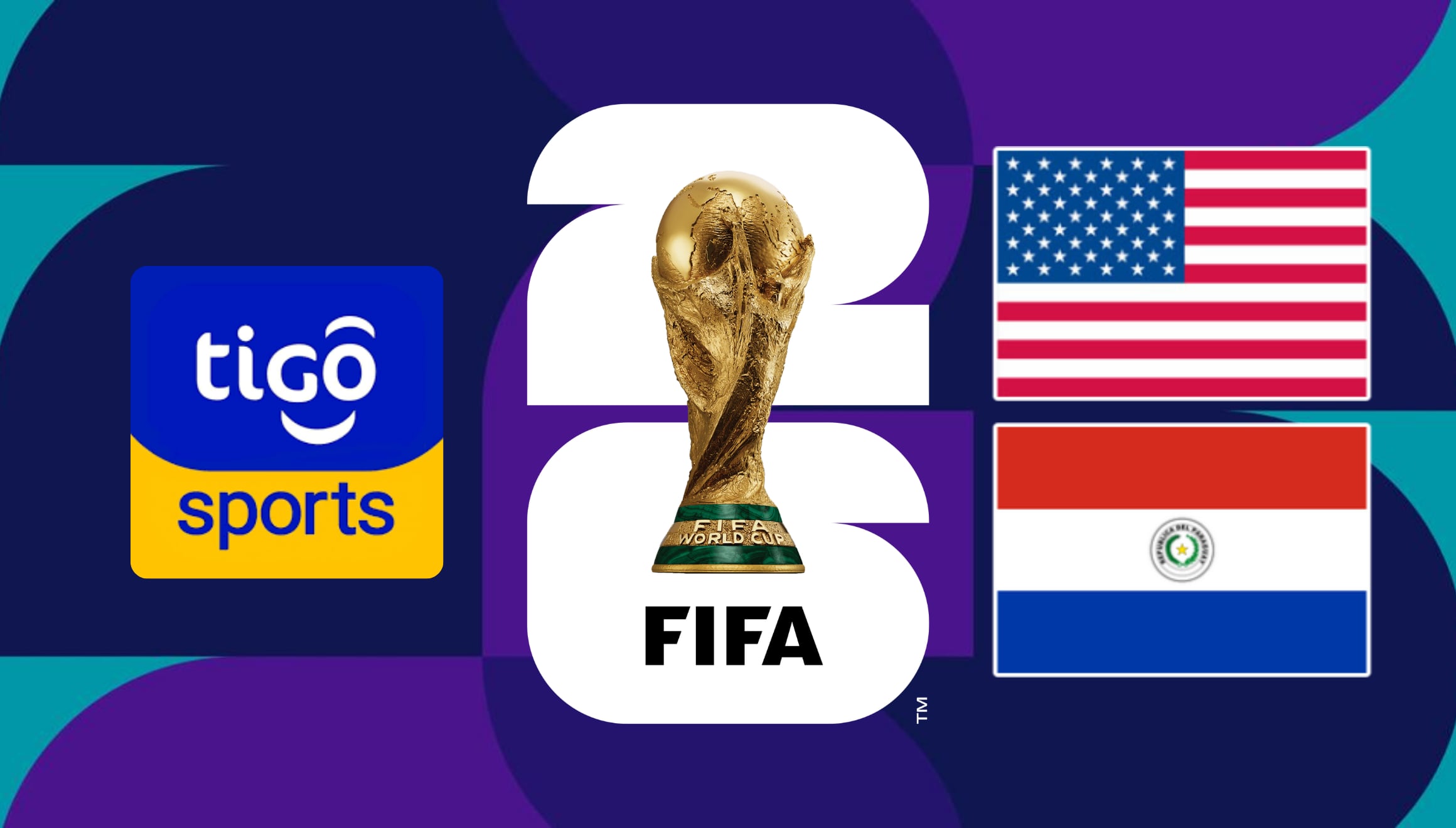 Acceda a TiGo Sports en vivo por internet para disfrutar del partido de Estados Unidos vs. Paraguay por la Copa del Mundo. Siga la transmisión digital de este encuentro de fútbol en alta definición desde su señal oficial de streaming online. | Crédito: fifa.com / Composición Gestión Mix