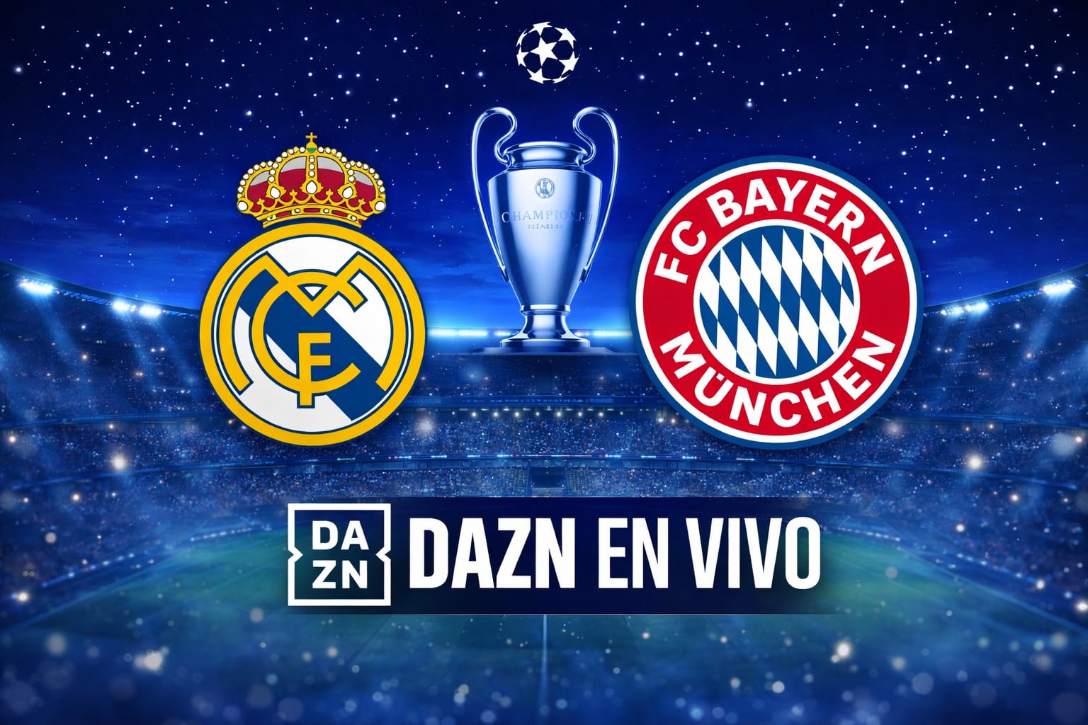 Real Madrid y Bayern Múnich se enfrentan en uno de los cruces más atractivos de los cuartos de final de la Champions League 2026 (Imagen hecha por Gestión con apoyo de la IA Gemini)