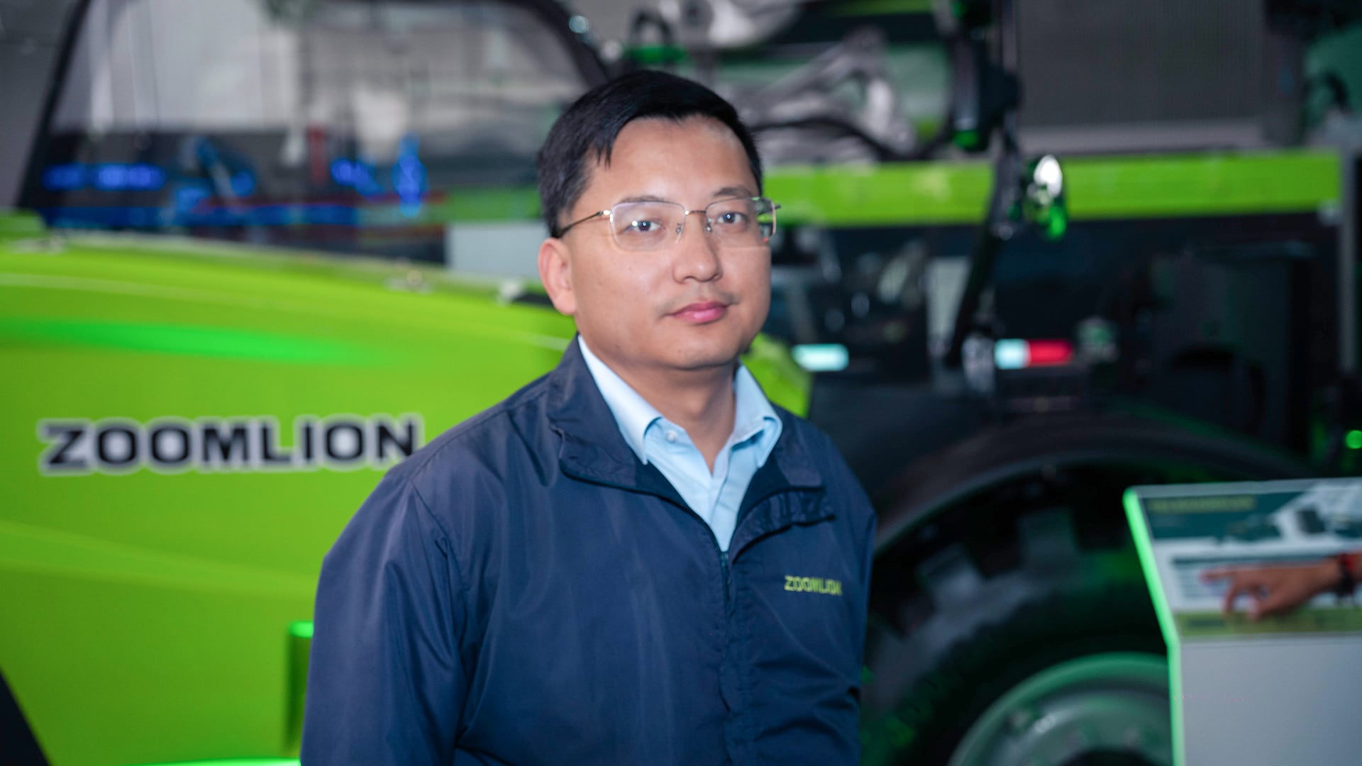 William Tan, gerente general adjunto de Zoomlion para América.