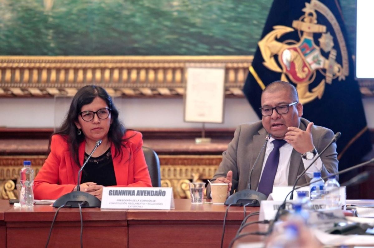 Giannina Avendaño, presidenta de la Comisión de Constitución, señaló que esta semana se culminará el dictamen sobre las facultades legislativas solicitadas por el Ejecutivo. Foto: Andina.