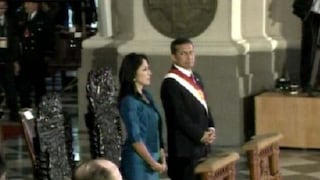 Ollanta Humala asiste a Misa Solemne y Te Deum