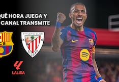 ¿Qué canal transmitió FC Barcelona vs. Athletic Club Bilbao por LaLiga EA Sports?
