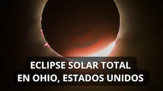 ▷ Así se vio el eclipse solar total desde Ohio en vivo vía NASA TV