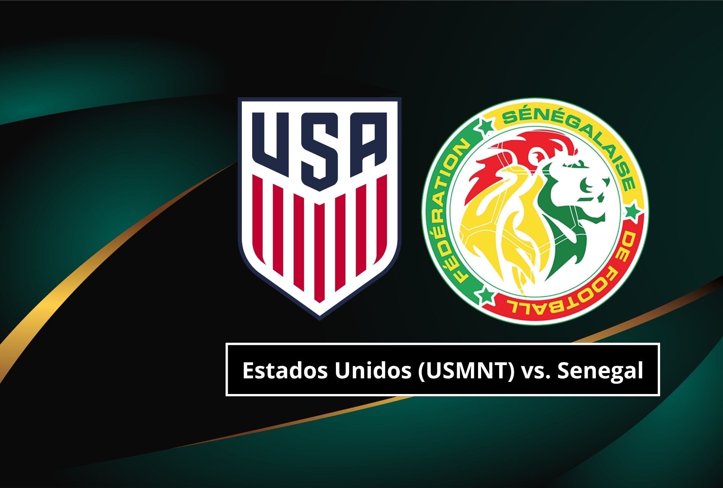 Revisa esta nota para que sepas a qué hora juega y qué canal transmite el Estados Unidos (USMNT) vs. Senegal por un amistoso internacional previo a la Copa Mundial FIFA 2026. (Foto: Composición Canva - Gestión Mix)