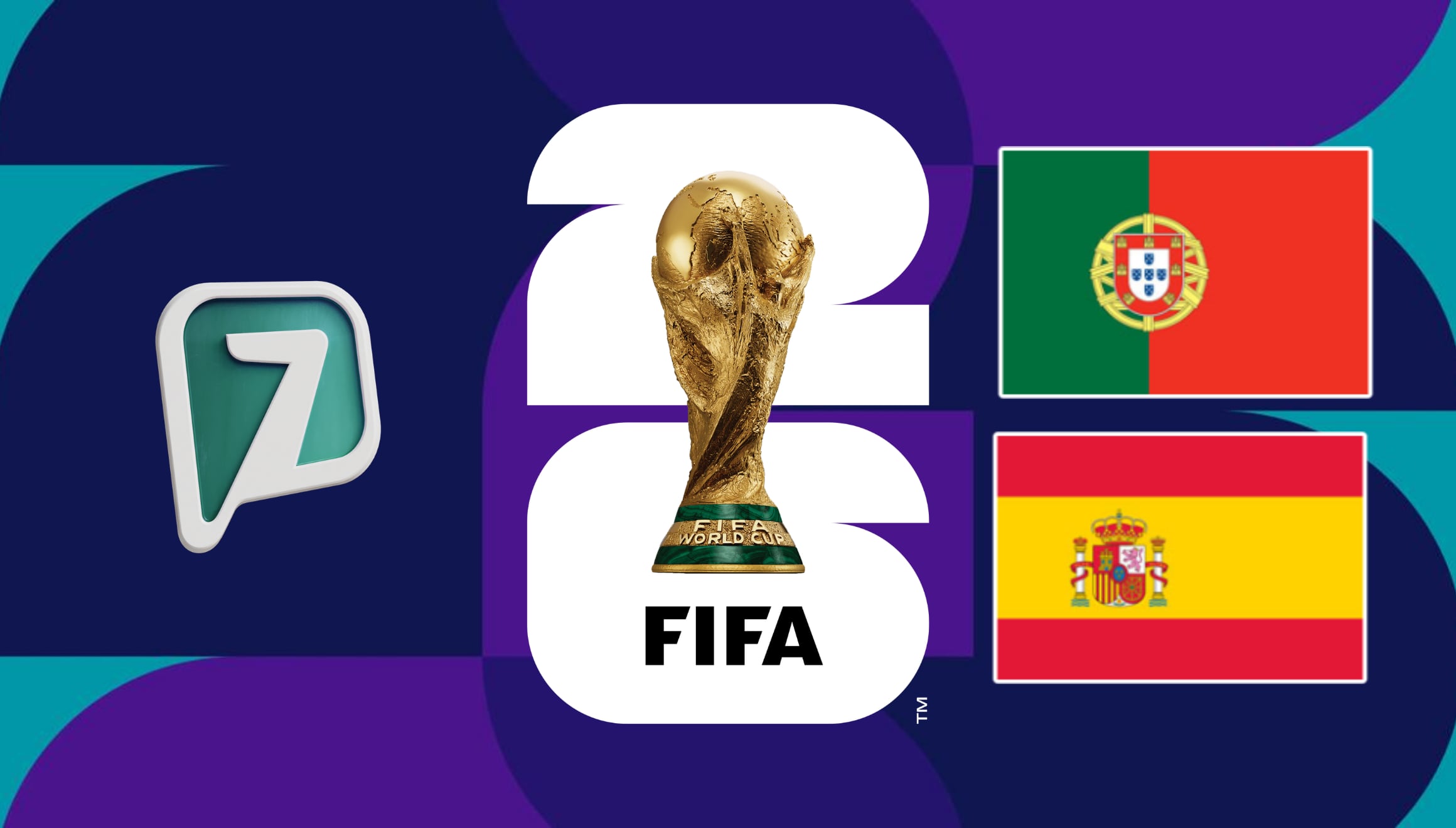 Cobertura de TV Azteca 7 en vivo para el partido Portugal vs. España por el Mundial 2026. Siga las jugadas clave a través de la señal abierta y la plataforma de Azteca Deportes en México. | Crédito: fifa.com / Composición Gestión Mix