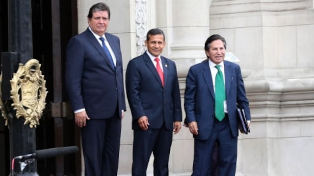 Ollanta Humala se reunió con Alan García y Alejandro Toledo por fallo de La Haya