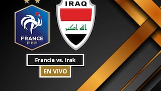 ¿A qué hora juega y en qué canal transmiten Francia vs. Irak EN VIVO hoy 16 de junio por Grupo I de la Copa Mundial FIFA 2026?