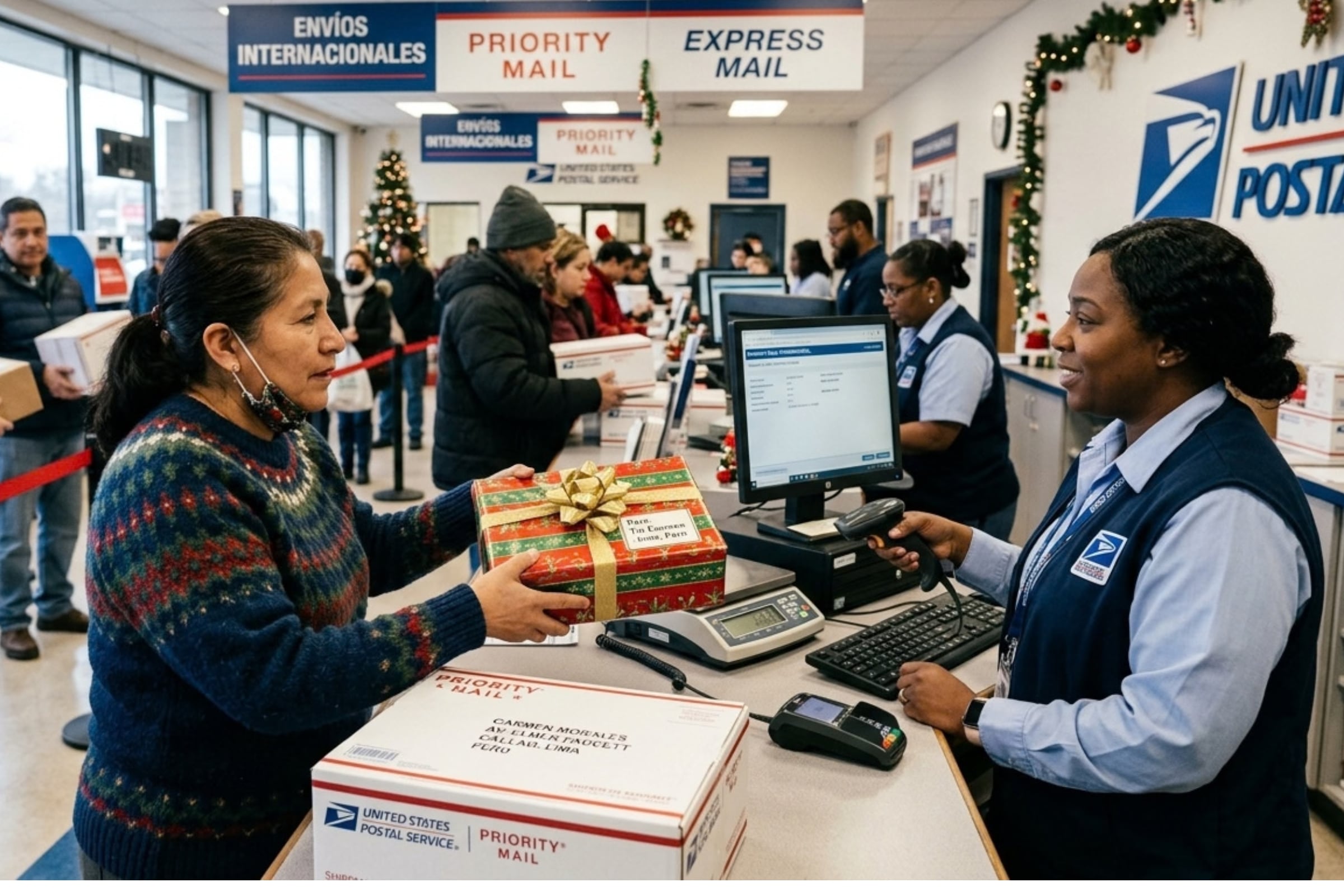 Es importante que tengas en cuenta las fechas recomendadas por el USPS para evitar contratiempos. (Crédito: Imagen referencial creada por El Comercio MAG usando la IA de Gemini)
