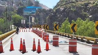 Arequipa: coordinan la intalación de dos puentes tipo Bailey en la Variante de Uchumayo