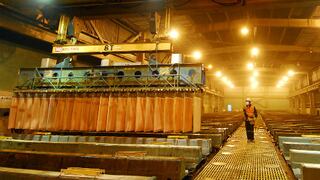 Producción de zinc y cobre acumulan crecimiento de 11.8% y 4.3% de enero a julio