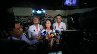 Keiko Fujimori marca distancia de José Balcázar y descarta acudir a Palacio