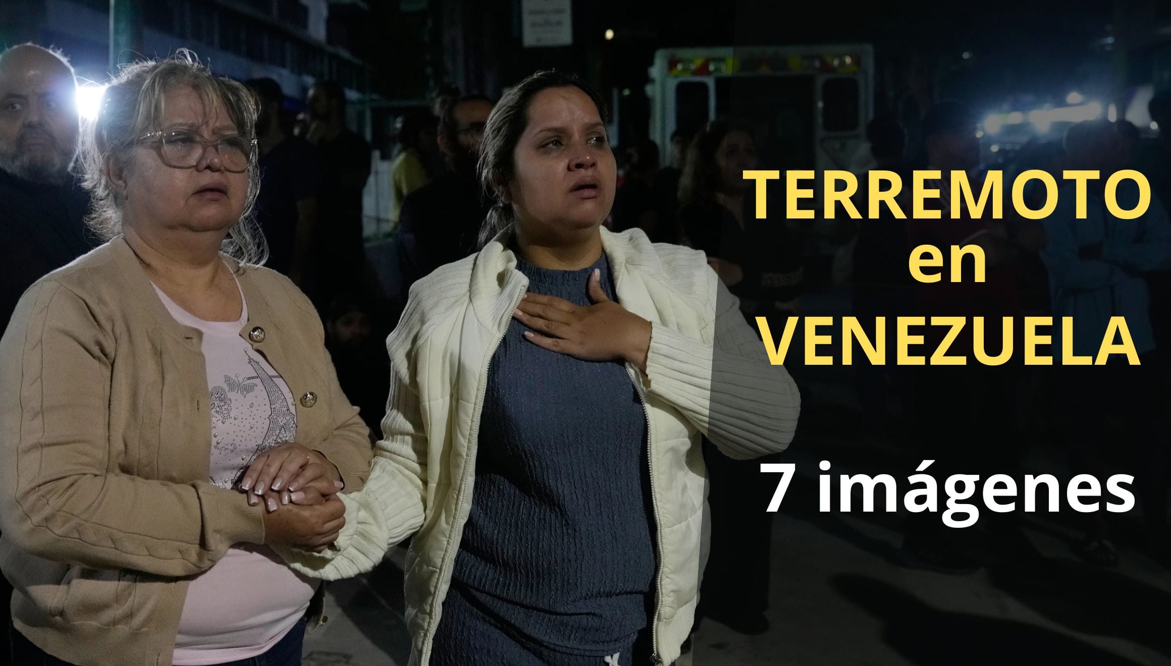 Dos fuertes terremotos sacudieron Venezuela con apenas un minuto de diferencia el miércoles, provocando el derrumbe de edificios y daños en Caracas. Estos inusuales temblores consecutivos, de magnitudes 7.1 y 7.5. (Foto: AP / Composición Gestión Mix)