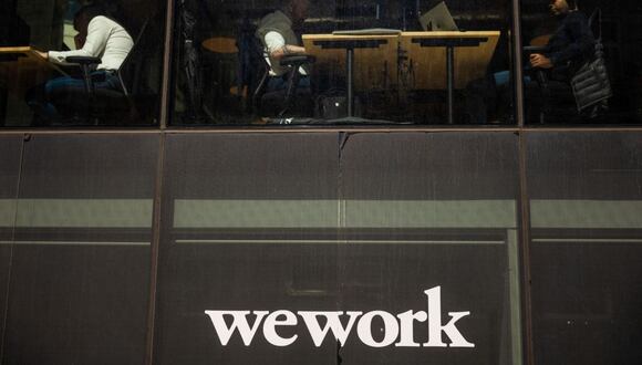 Una oficina de trabajo compartido de WeWork en Londres. (Foto: Bloomberg)