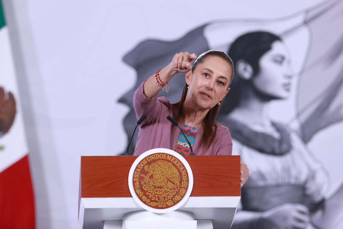 La presidenta de México, Claudia Sheinbaum, respondió el domingo a su homólogo de Estados Unidos, Donald Trump. (Foto: EFE)
