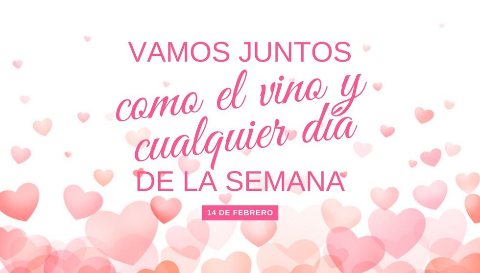 Vamos juntos como el vino y cualquier día de la semana. | Crédito: Canva / Composición Mix