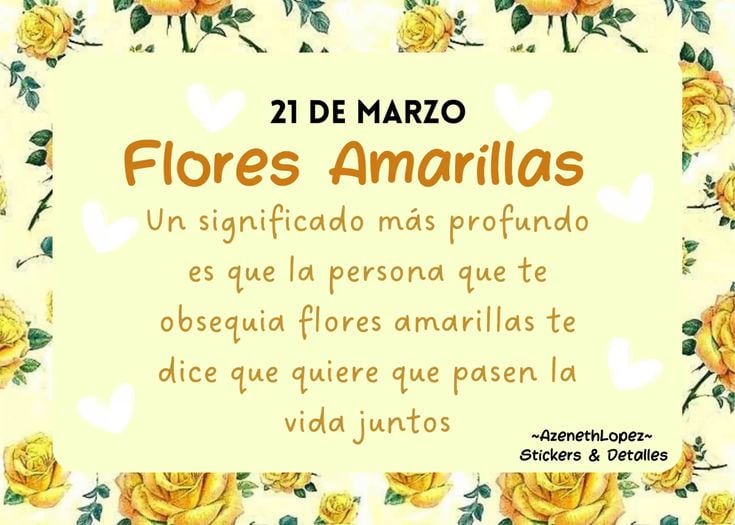 Este sábado 21 de marzo inicia la primavera en México y Estados Unidos, una fecha donde muchas personas regalarán flores amarillas a sus parejas (Foto: Canva.com)
