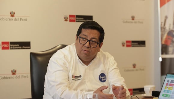 Ministro de Economía, Alex Contreras. (Foto: GEC)