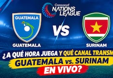 ¿A qué hora juega y qué canal transmite Guatemala vs. Surinam por la Concacaf Nations League 2026?