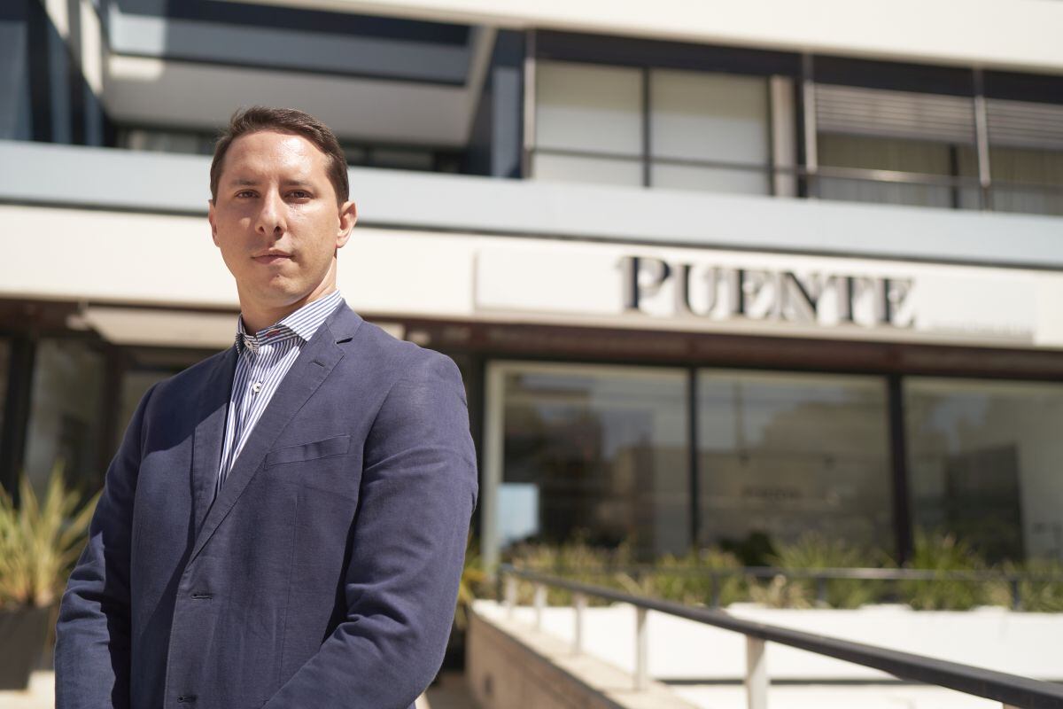Nicolas Cristiani, the Companys local head of wealth management in Puente, Punta de Este, Uruguay, wednesday, Dic. 18, 2024. Photographer: Ana Ferreira/Bloomberg