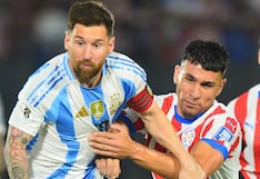 Telefe transmitió el partido de Argentina vs. Paraguay (1-2) de Eliminatorias 2026