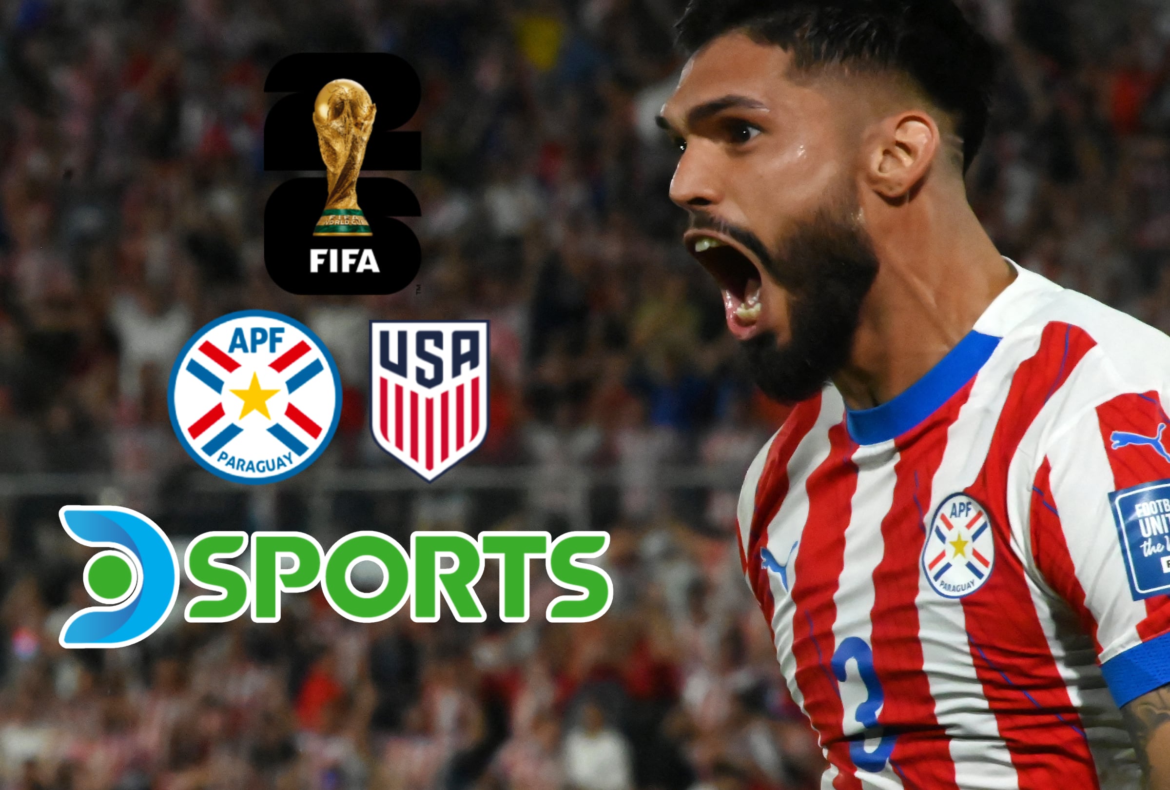LOS ÁNGELES, CALIFORNIA (ESTADOS UNIDOS), 12/06/2026.- Cobertura oficial de DIRECTV Sports y DGO EN VIVO ONLINE para ver el partido entre Estados Unidos y Paraguay este viernes 12 de junio por la jornada 1 del grupo D de la Copa Mundial 2026 en el SoFi Stadium de Los Ángeles, California. FOTO DE DANIEL DUARTE PARA AFP