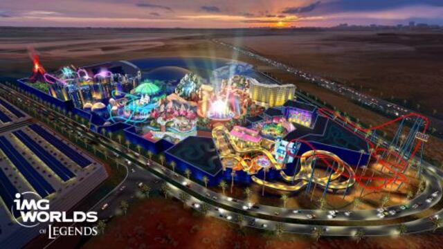 World of Legends: El nuevo parque temático de Dubái que romperá récords