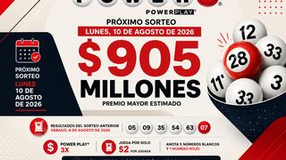 ▷ Powerball resultados de hoy, lunes 10 de agosto: números ganadores del sorteo por $905 millones