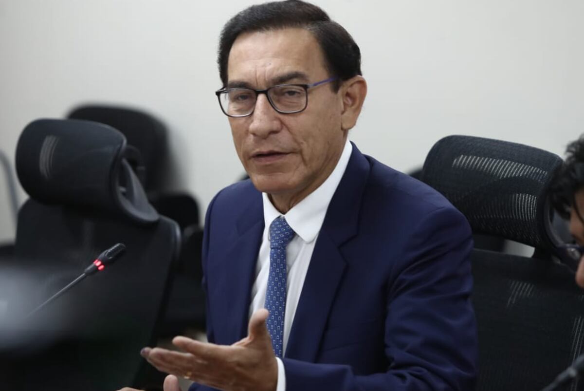 Expresidente del Perú , Martin Vizcarra. (Jorge Cerdán - GEC)