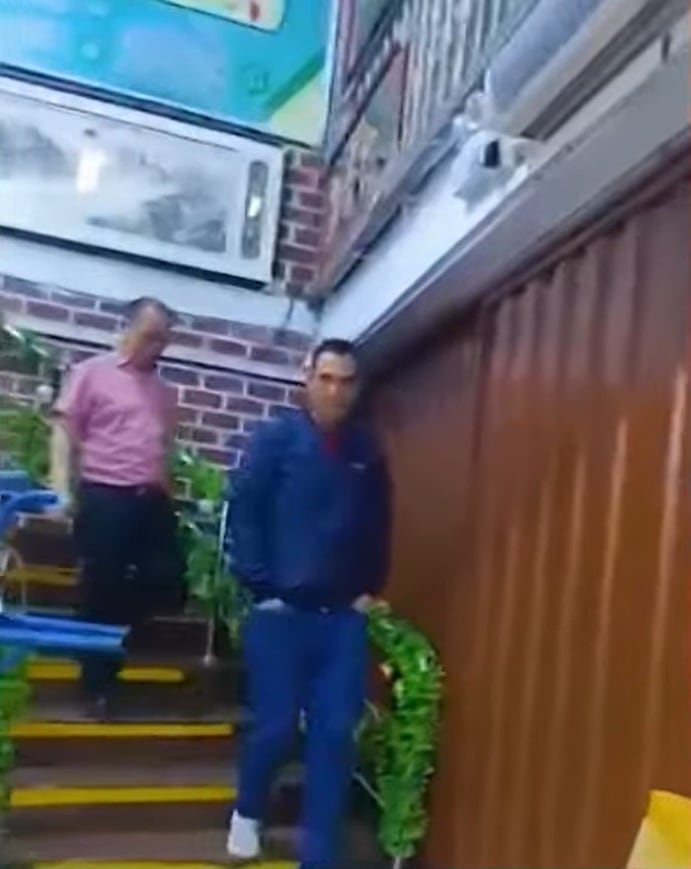 El presidente José Jerí junto al empresario chino Zhihua Yang. Foto: Captura Willax TV