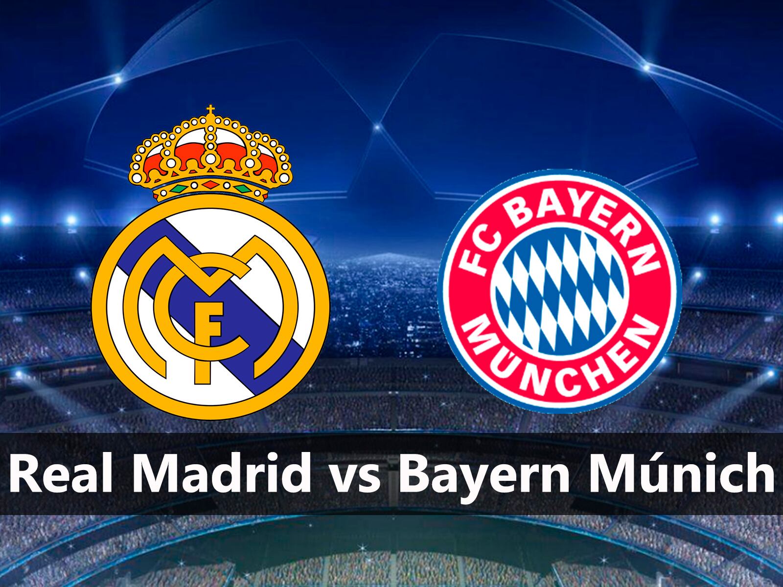 Real Madrid vs Bayern Múnich chocan en el Santiago Bernabéu, por la semifinal vuelta de la UEFA Champions League. Revisa los horarios en España, México y USA para no perder este duelo. | Foto: Composición Mix