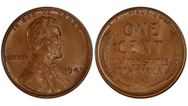 ¿Cuánto vale la moneda de 1 centavo de 1941?