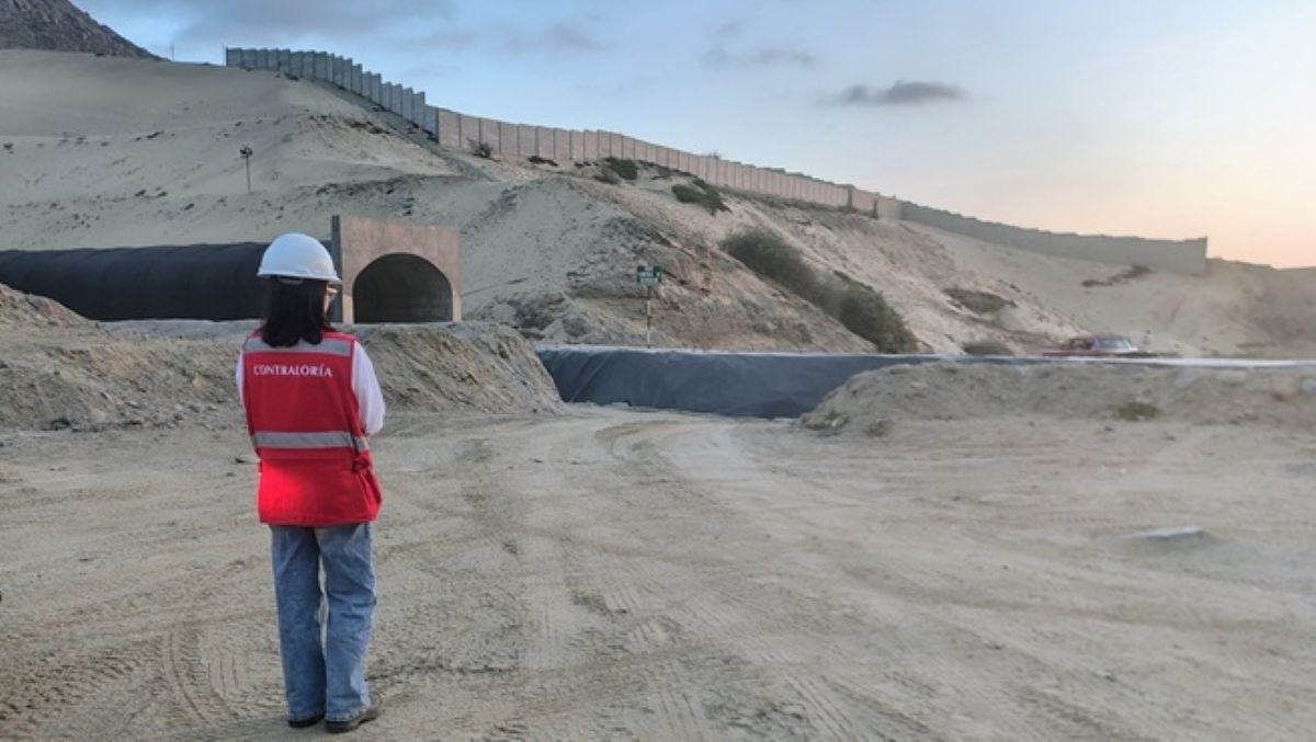 Informe de la Contraloría advierte presuntas responsabilidades administrativas, civiles y penales por irregularidades en un proyecto de defensas ribereñas ejecutado por la ANIN en La Libertad. Foto: Contraloría.