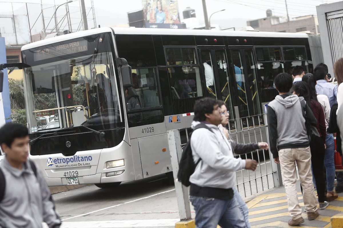 El Metropolitano tendrá horarios diferenciados para sus rutas y servicios durante las elecciones del domingo 4 de octubre. Foto: USI.