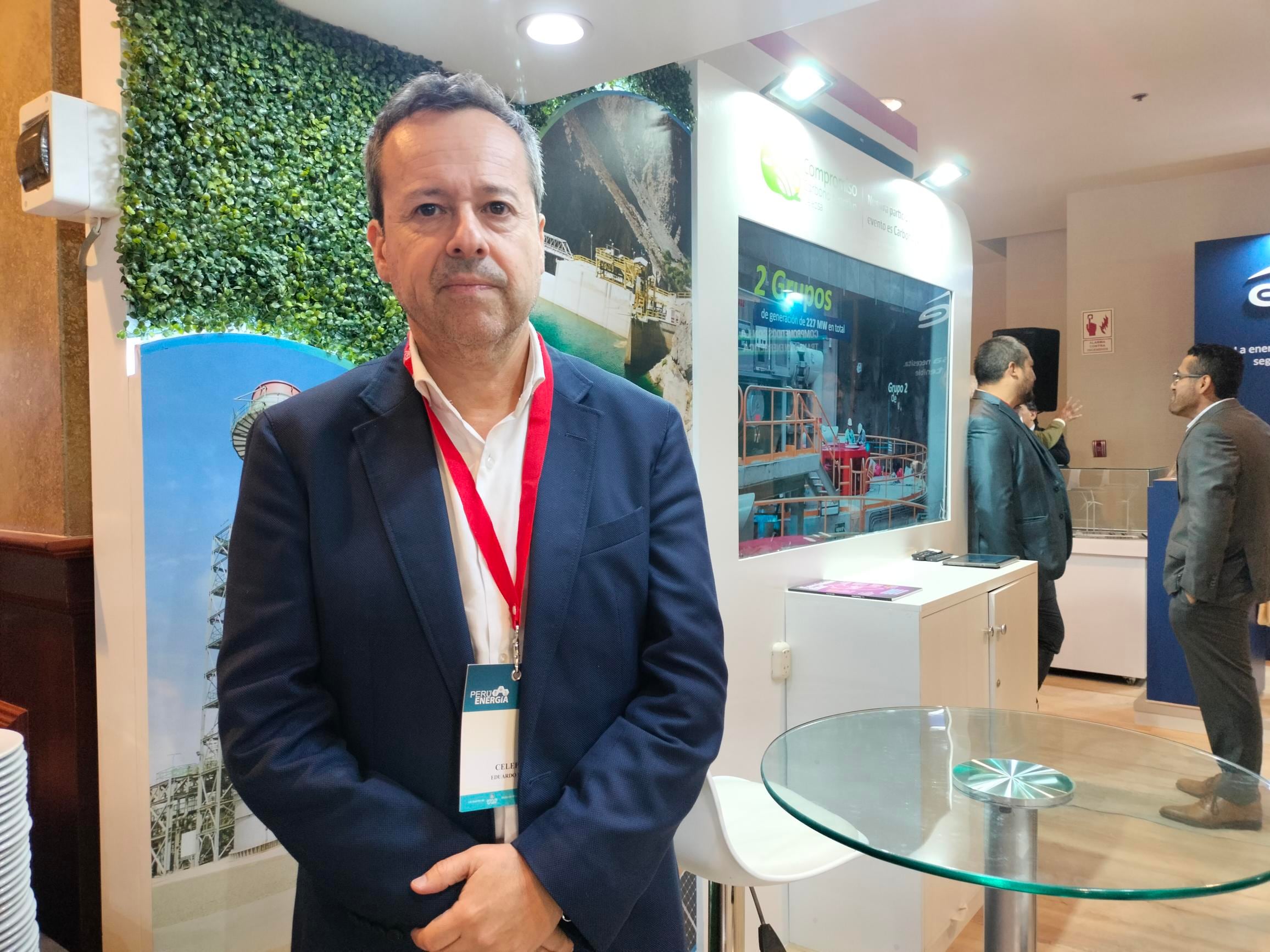 Eduardo Rivas, CEO de Celepsa, en entrevista con Gestión.