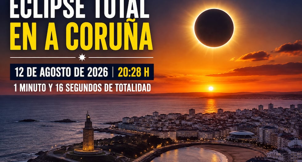 Horario y dónde ver EN DIRECTO el eclipse solar total este 12 de agosto en A Coruña