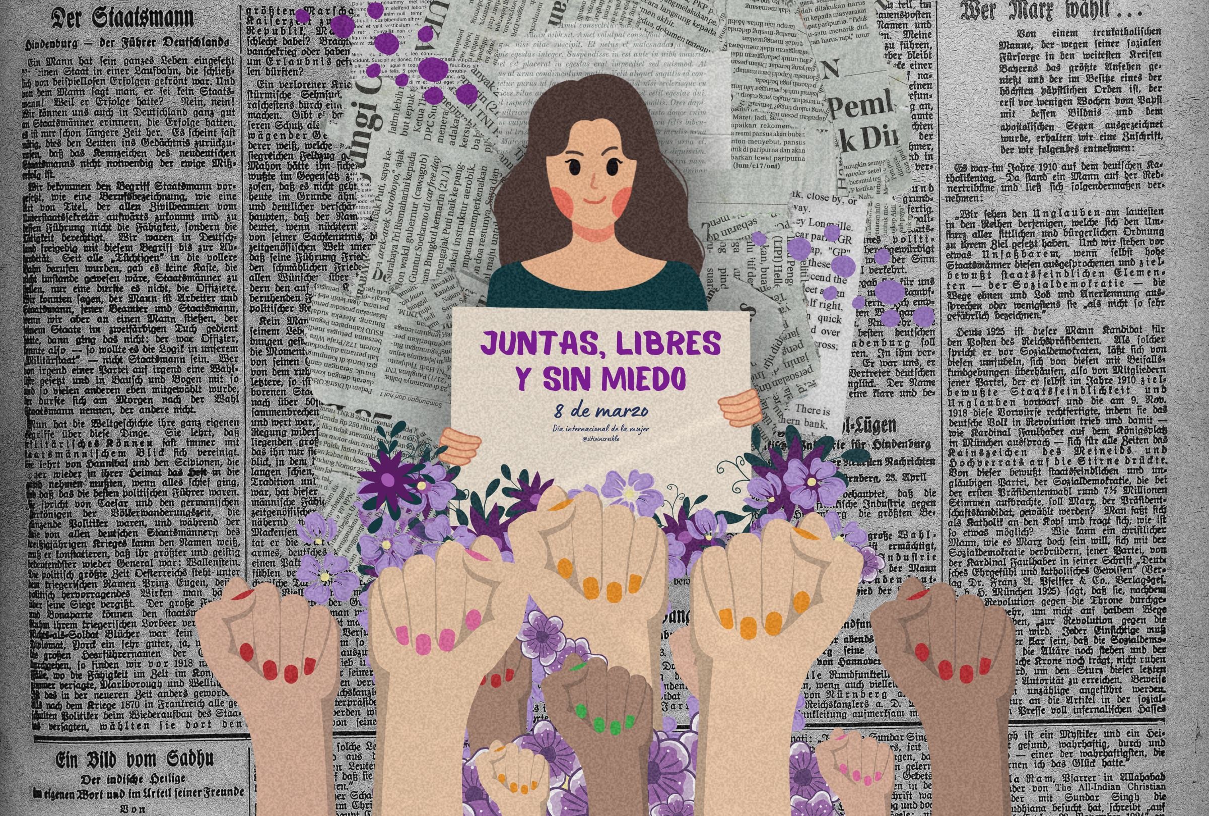 "Siempre quise ser una mujer fatal. Incluso cuando era una niña, nunca quise ser una niña. Quería ser una mujer". Diane von Furstenberg (Foto: Canva.com / Noé Yactayo)