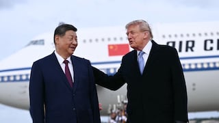 Xi Jinping llega a Estados Unidos y fue recibido por Donald Trump