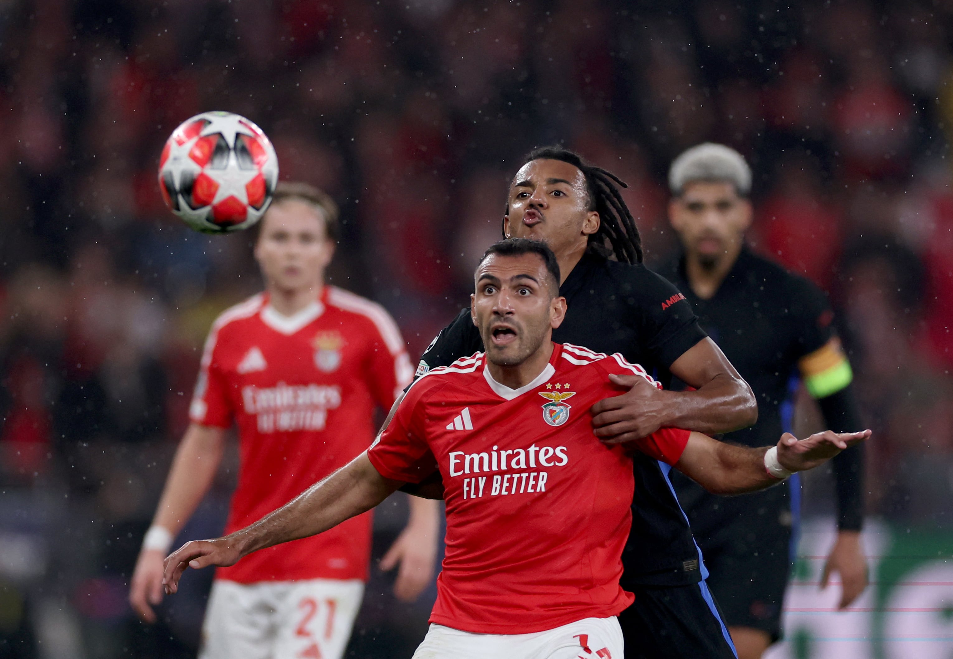 Barcelona le ganó a Benfica por la ida de octavos de final de la UEFA Champions League. (Foto: Getty Images)