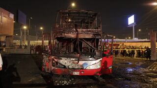 SOAT no cubrirá a víctimas de bus incendiado en terminal informal de Fiori